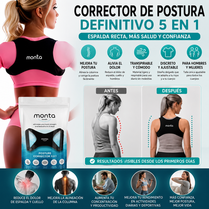 POSTUREX™ – Soporte Corrector Ergonómico