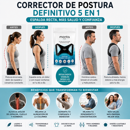 POSTUREX™ – Soporte Corrector Ergonómico