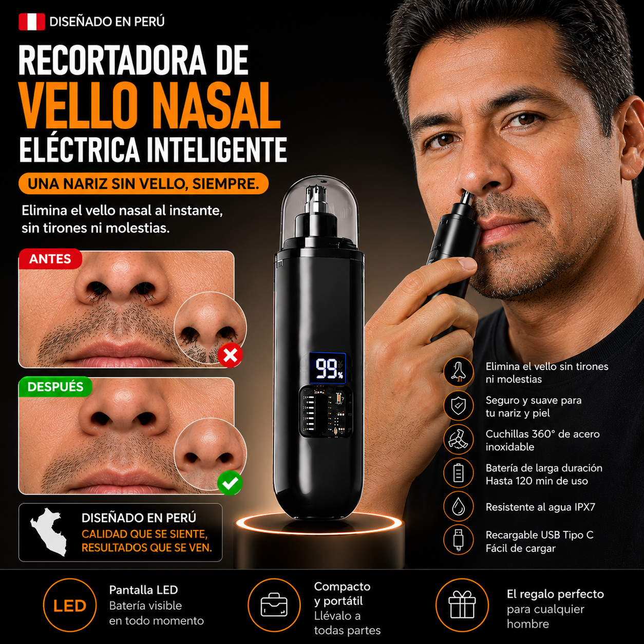 NANO TRIM – Recortadora Eléctrica Profesional