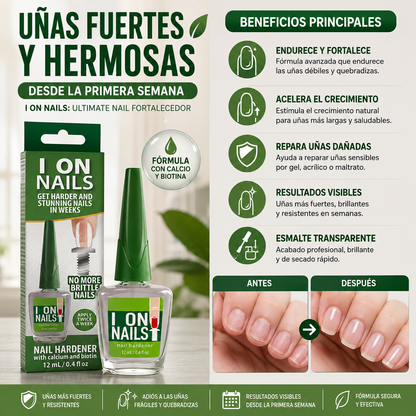 NAILS™ – Fortalecedor, Crecimiento y Reparación para Uñas