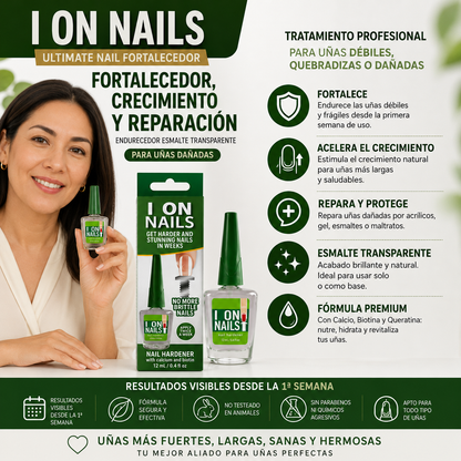 NAILS™ – Fortalecedor, Crecimiento y Reparación para Uñas