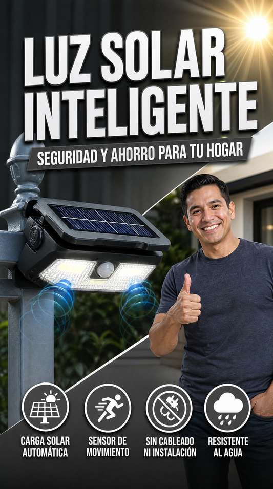 Solarclip - Ilumina sin cables ni enchufes