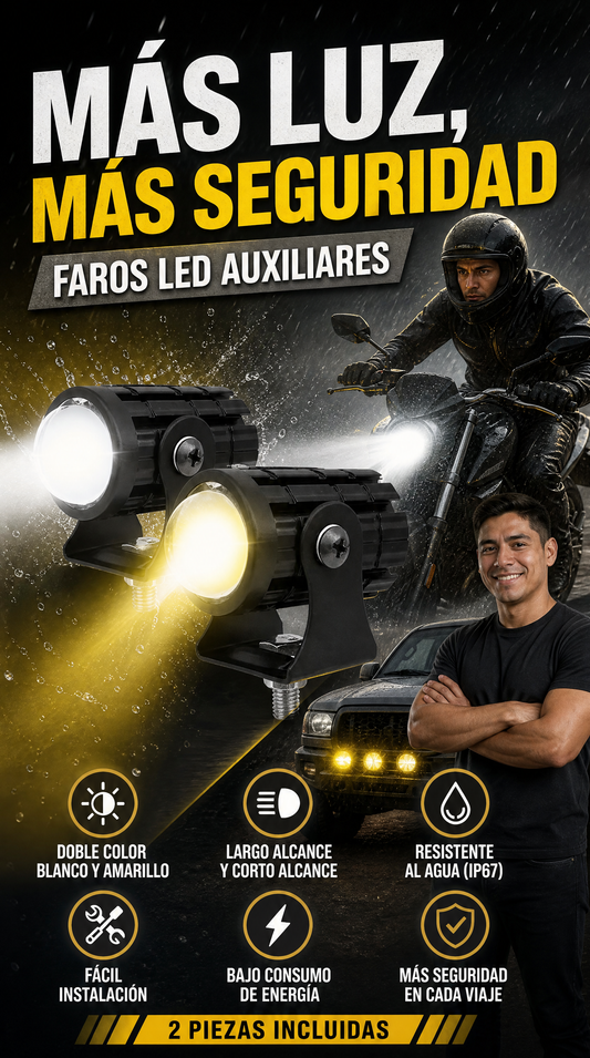FAROS LED AUXILIARES