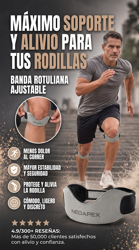 MAXIMO SOPORTE Y ALIVIO PARA TUS RODILLAS